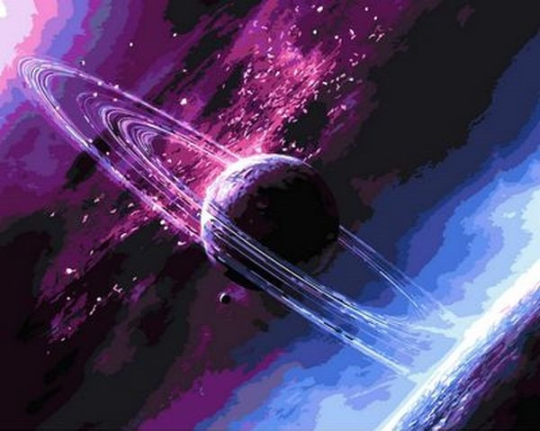 Картина за номерами 40х50 см. Mariposa Крізь всесвіт (Q 792), фото 1