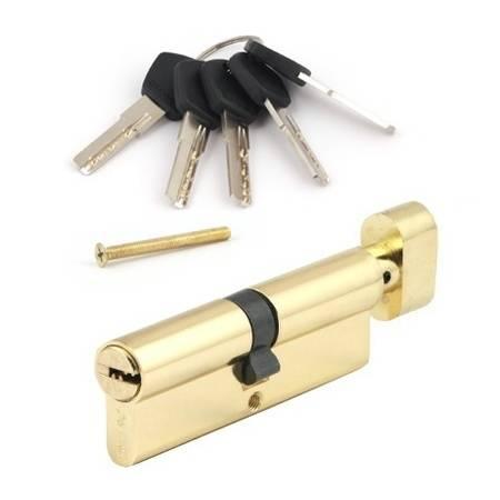 Циліндр Avers DM-100-C-G золото ключ-вороток, фото 1