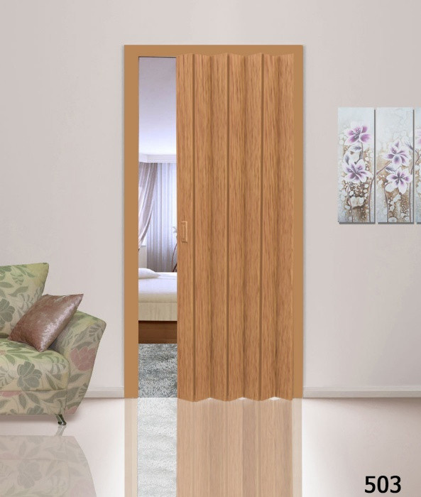 Двері гармошка під будь-які розміри, Більше 24 кольорів. Міжкімнатні двері гармошка. Бук. Опт/Роздріб, фото 1