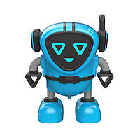 (BB03-01-01A) Інерційна іграшка мікроробот, машинка, дзиґа JJRC R7 DouDou блакитний (JJКС-R7B)