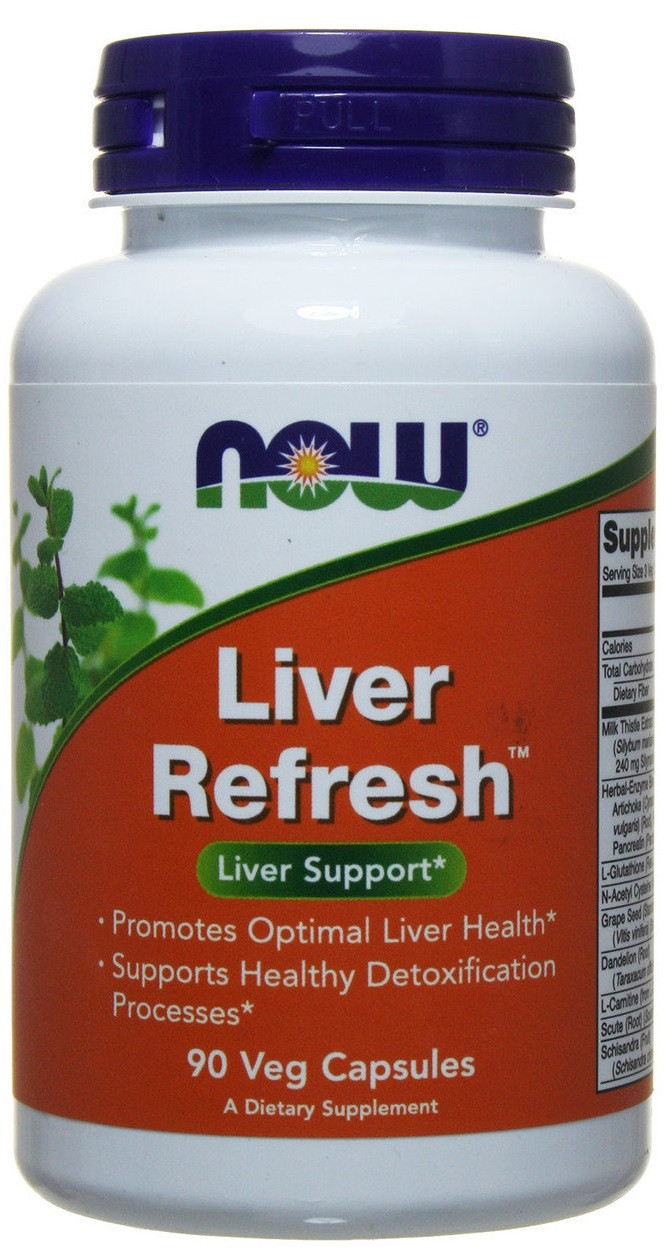 Підтримка печінки Now Foods — Liver Refresh (90 капсул) купить в ...
