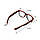 Окуляри неонові Flashing Nift Glasses Darkened, фото 6