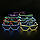 Окуляри неонові Flashing Nift Glasses Darkened, фото 7