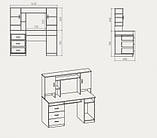 Стіл комп'ютерний Менеджер АБС, фото 2