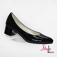 Туфли - лодочки женские лаковые "Style Shoes"