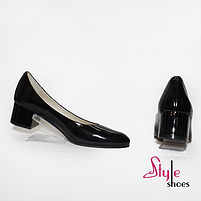 Туфлі - човники  жіночі лакові "Style Shoes", фото 4