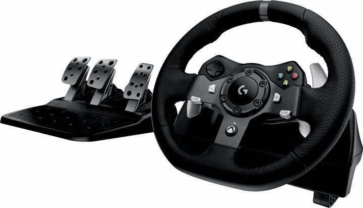 Ігрове кермо Logitech G920 Driving Force PC/Xbox One Black (941-000124), фото 1