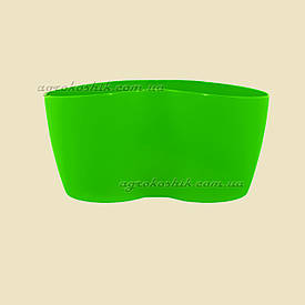 Вазон "Кактусник" на 2 рослини Зелений