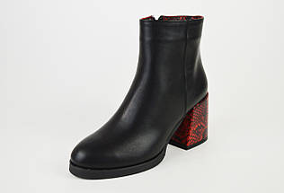 Черевики Kluchini 13099 39 Чорні шкіра 37, фото 2