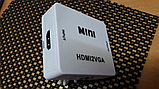 Конвертер перехідник HDMI->VGA USB живлення+звук HDMI2VGA T2 т2 ps3 ps4, фото 7