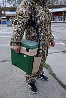 Теплий Костюм для риболовлі та полювання камуфляж очерету світлий