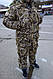 Теплий Костюм для риболовлі та полювання камуфляж очерету світлий, фото 4