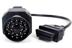 Перехідник для діагностики автомобілів BMW 20pin -> OBD2 16 пін новий під сканер кодів