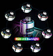 Bluetooth FM модулятор + Швидка зарядка USB QC 3.0 + Підсвічування LED 7 COLORS RGB (HandsFree/microSD/Вольтметр), фото 2