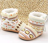 Теплі дитячі пінетки 12см, фото 2