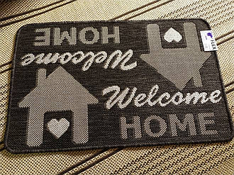 Придверний Flex 50*80см Welcome 0074 Сірий