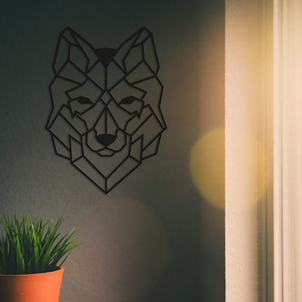 Картина з дерева Decart Wolf 37x50 см W1001, фото 4