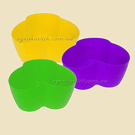 Вазон "Кактусник" на 3 рослини