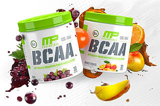 Амінокислоти БЦАА MusclePharm BCAA Essentials Powder 60 порц. ( смак виноград ), фото 3
