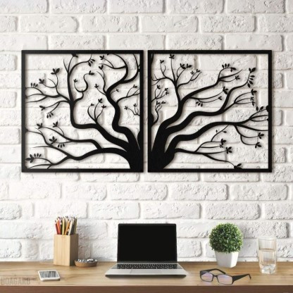 Картина з дерева Decart Tree 50x100 T10001