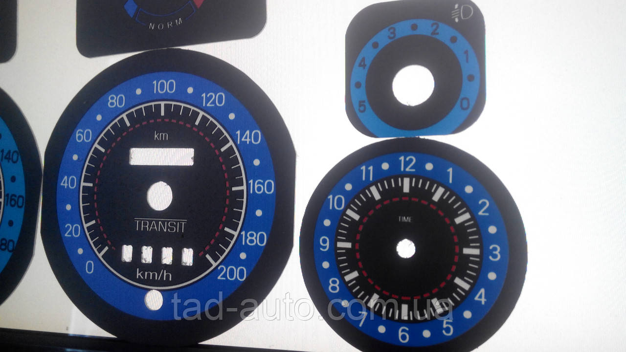 Шкали приладів Ford Transit 1993, фото 1