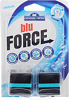 Кубики для зливного бачка General Fresh Blu Force Ocean 2*50гр.