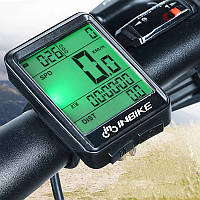 Бездротовий велокомп'ютер з великим екраном, велосипедний комп'ютер, спідометр на велосипед INBIKE FBF569