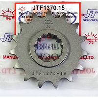 JTF1370.15 Звезда ведущая 15 зубов для Honda CB650F 2014-2019, CBR650F 2014-2019, аналог Sunstar SS 41115