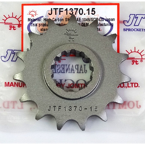 JTF1370.15 Зірка провідна 15 зубів для Honda CB650F 2014-2019, CBR650F 2014-2019, аналог Sunstar SS 41115, фото 1