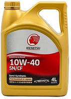 Синтетическое моторное масло Idemitsu 10W-40 (4л)