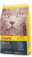 Josera Catelux 2 кг-сухий корм для кішок з качкою та картоплею