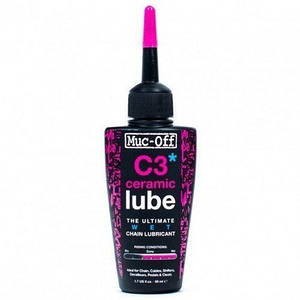 Велосипедна мастило для ланцюга Muc-Off C3 Ceramic Wet (50ml, чорний)