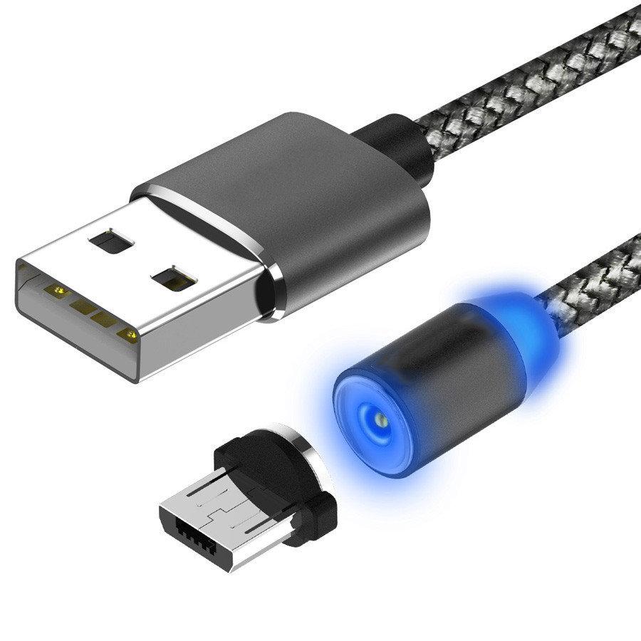 Магнітний кабель Micro USB 360 Xiaomi (Redmi) для зарядки, фото 1