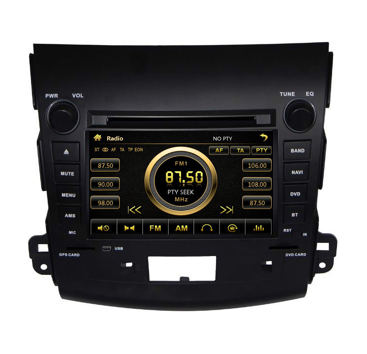 Магнітола CITROEN C-CROSSER, PEUGEOT 4007, Mitsubishi Outlander/XL. Kaier KR-7062 WinCE