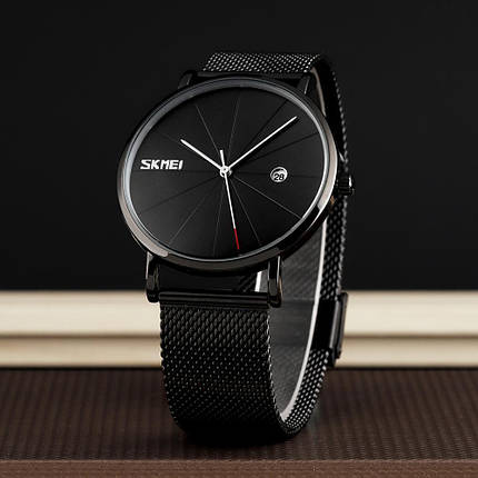 Оригінальний наручний годинник Skmei 9183 Tiger Black black / Silver Blue / Black Gold / Silver Black, фото 1