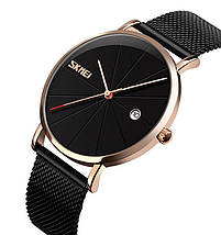 Оригінальний наручний годинник Skmei 9183 Tiger Black black / Silver Blue / Black Gold / Silver Black, фото 5