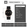 Оригінальний наручний годинник Skmei 9183 Tiger Black black / Silver Blue / Black Gold / Silver Black, фото 7