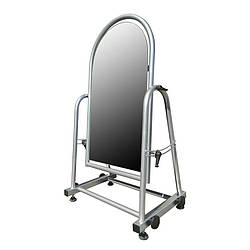 Дзеркало підлогове для взуття шириною 30(см) у сірій рамі