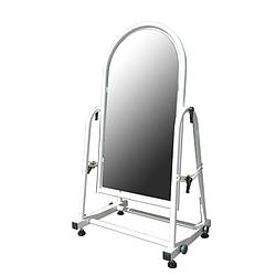 Дзеркало взуттєве у білій рамі шириною 30 (см)