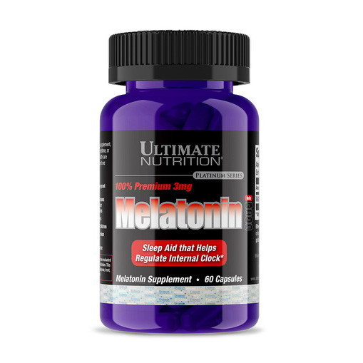 Мелатонін Ultimate Nutrition Melatonin 60 caps, фото 1