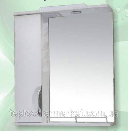 Дзеркало для ванної кімнати з пеналом і підсвічуванням Грація-65, фото 2