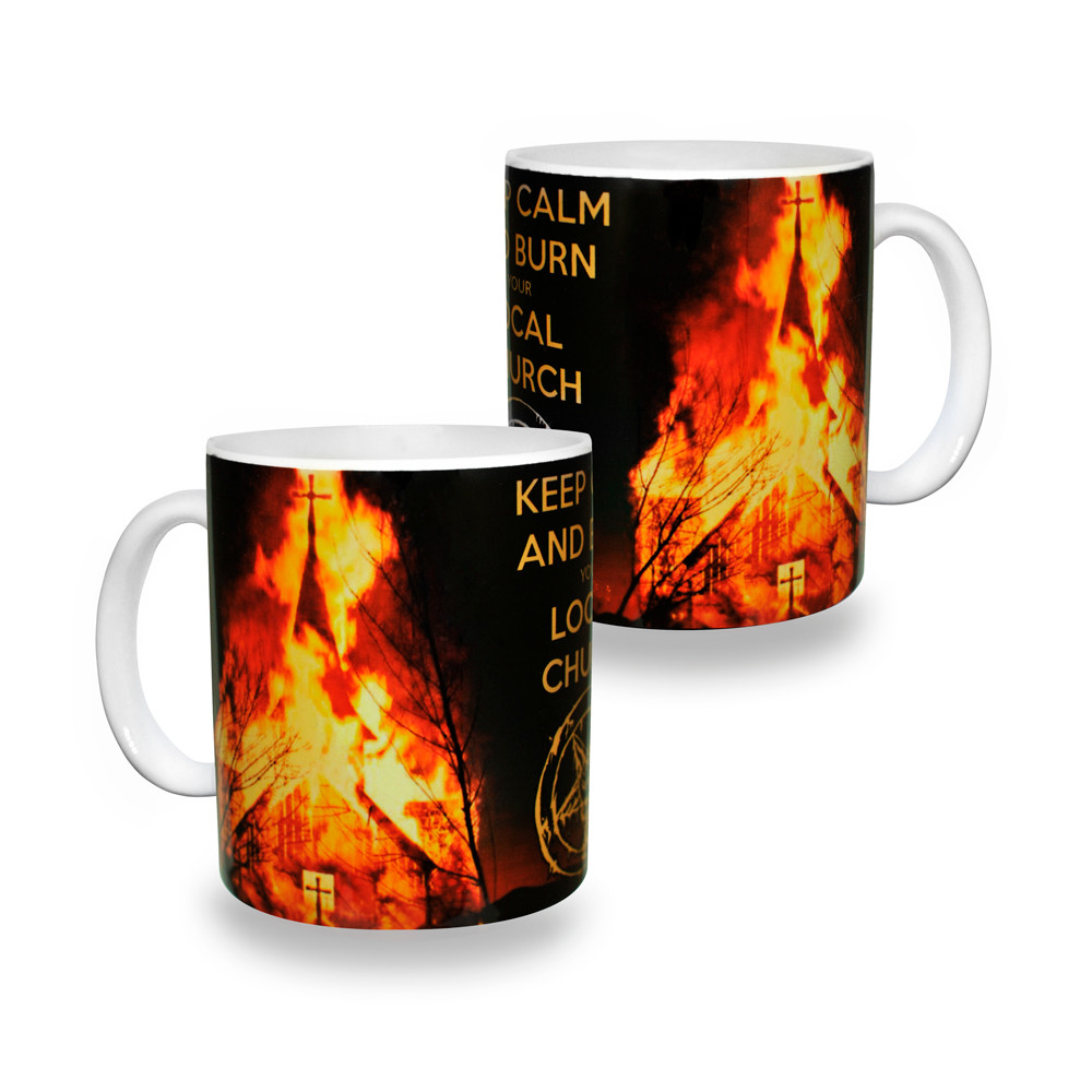 Чашка Keep Calm and Burn Your Local Church, фото 1