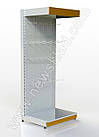 Стенд перфорований 2350х950 мм, приставний стелаж Рістел, торговий стелаж з перфорацією, перфорована вітрина торгова, стійка, фото 5