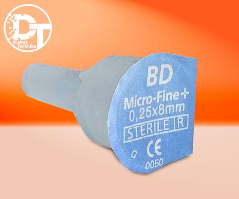 Голки для шприц-ручок BD Мікро Файн Плюс ( BD Micro-Fine Plus) 8 мм - 10 шт.