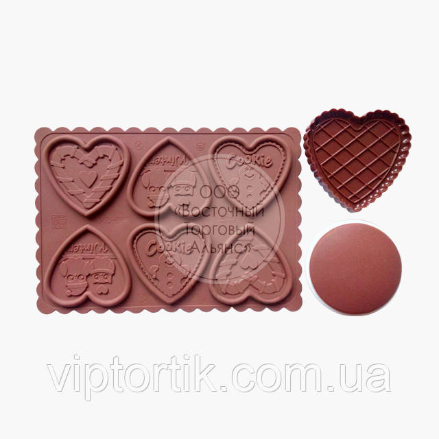 Силиконовая форма для шоколада - Коробка конфет - 30 ячеек - фото 7 - id-p1048720399