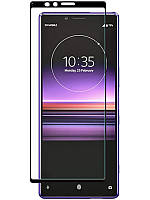 Захисне скло Full screen PowerPlant для Sony Xperia 1 (Xperia XZ4), Black