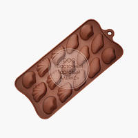 Силіконова форма для шоколаду - Черепашки №2 - 15 осередків