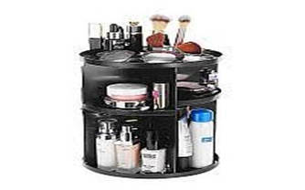 Поворотний органайзер для косметики 360 Rotation чорний