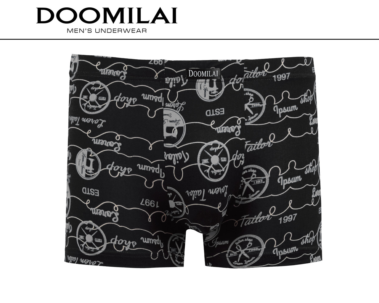 Чоловічі боксери стрейчеві з бамбука Марка «DOOMILAI» Арт.D-01213