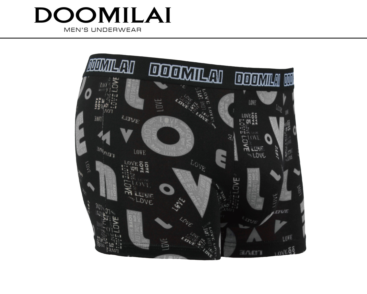 Чоловічі боксери стрейчеві з бамбука Марка «DOOMILAI» Арт.D-01302